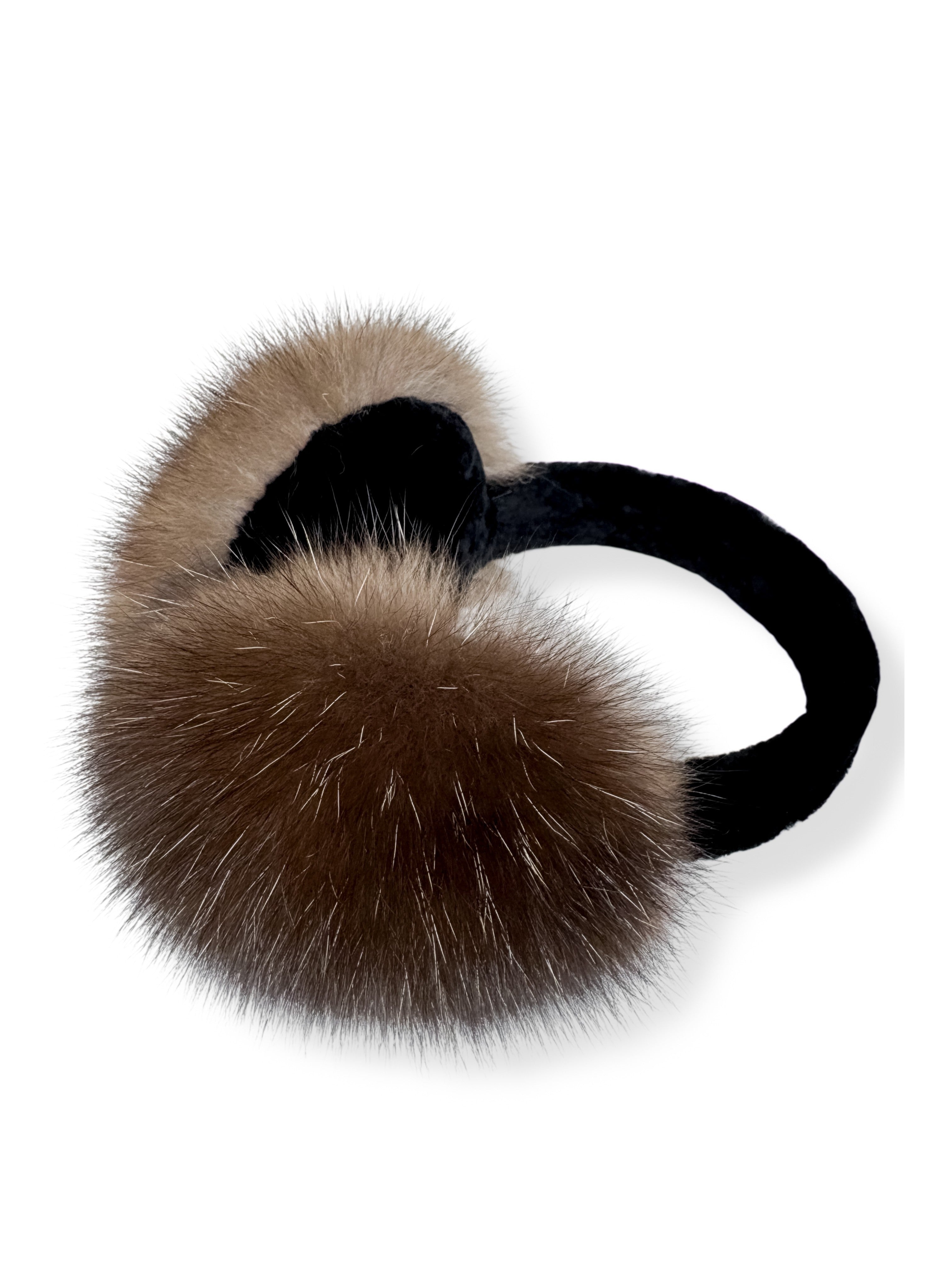 Barguzin Sable Fur Earmuffs – Luxury Handmade Winter Accessory By