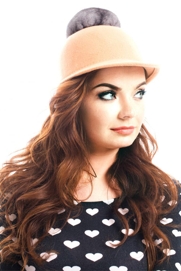 Wool Felt Hat Equestrian Style