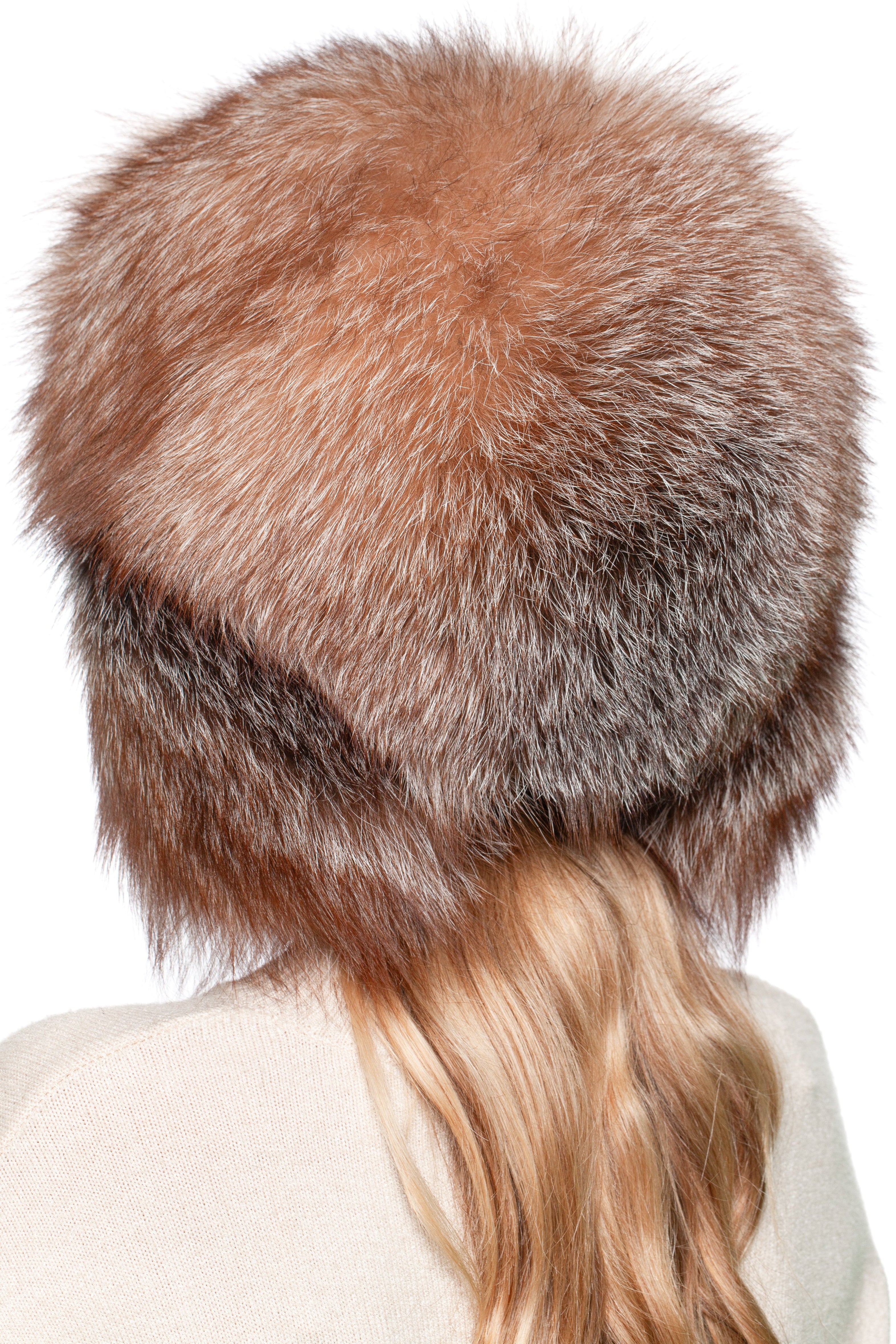 Fox And Astrakhan Fur Ushanka Hat Handmade By FurbySD