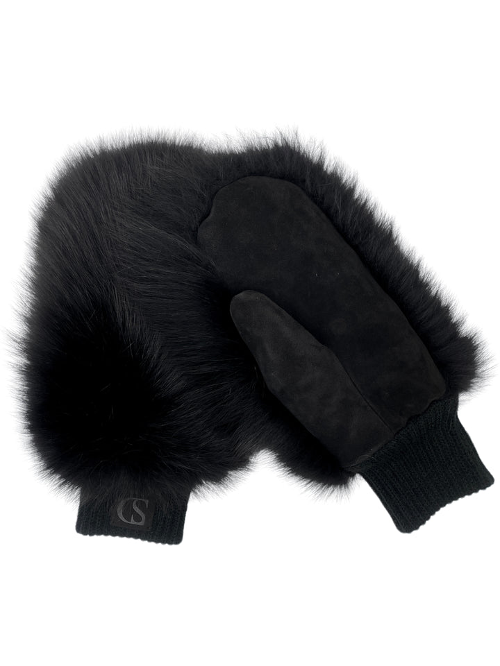 Fur Mittens for Cold Weather