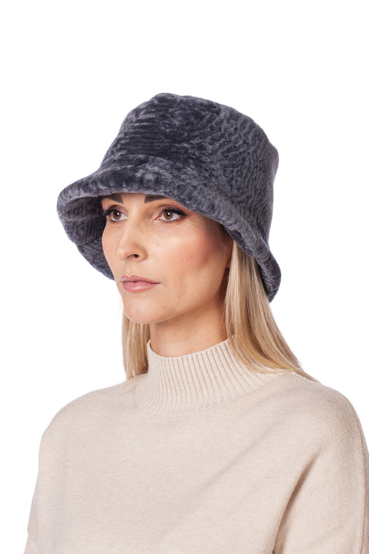 Grey Astrakhan Fur Hat