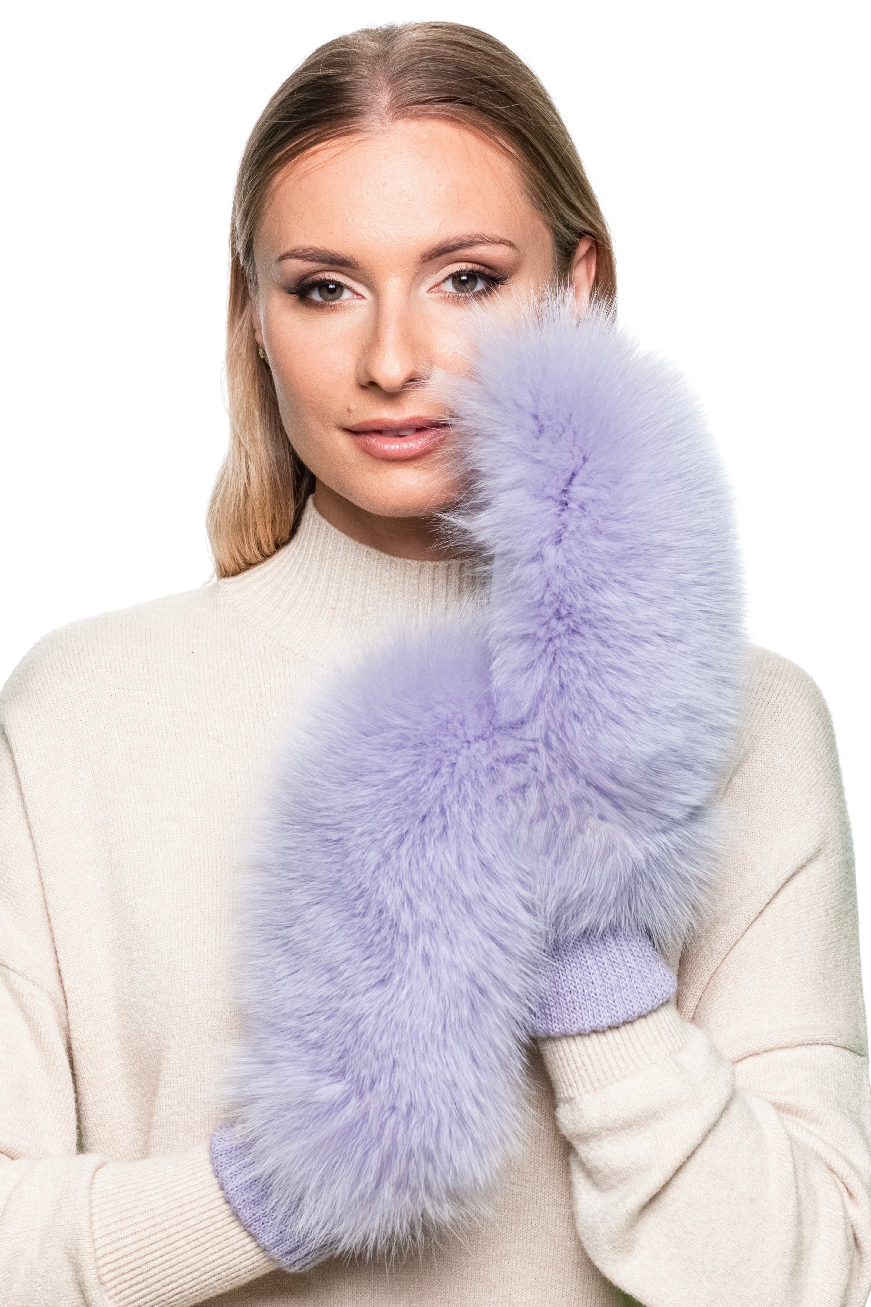 Fox And Astrakhan Fur Ushanka Hat Handmade By FurbySD