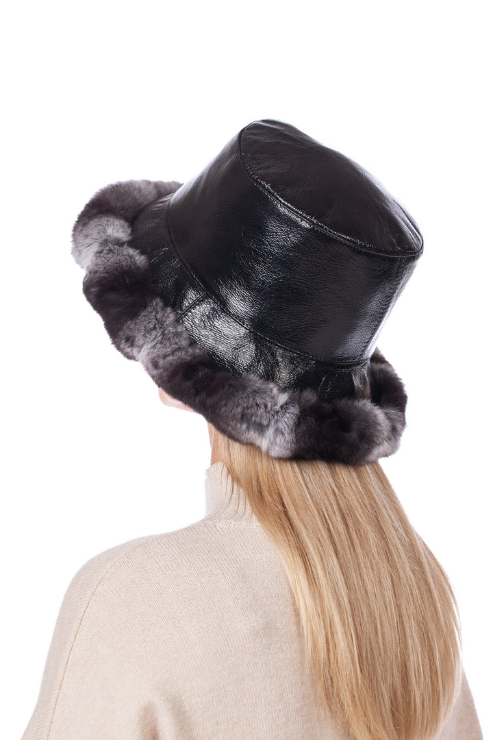 Luxury Chinchilla Fur Bucket Hat