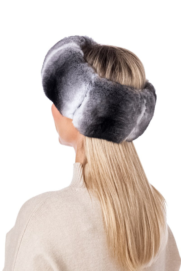 Luxury Chinchilla Fur Headband