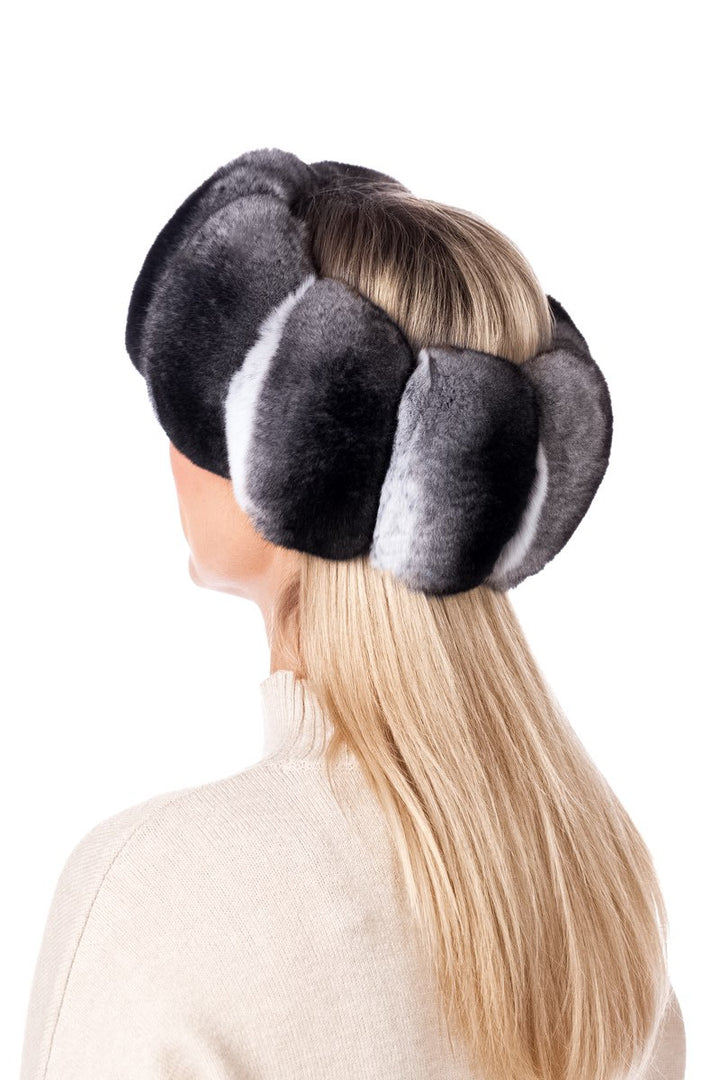 Luxury FurbySD Genuine Chinchilla Fur Headband