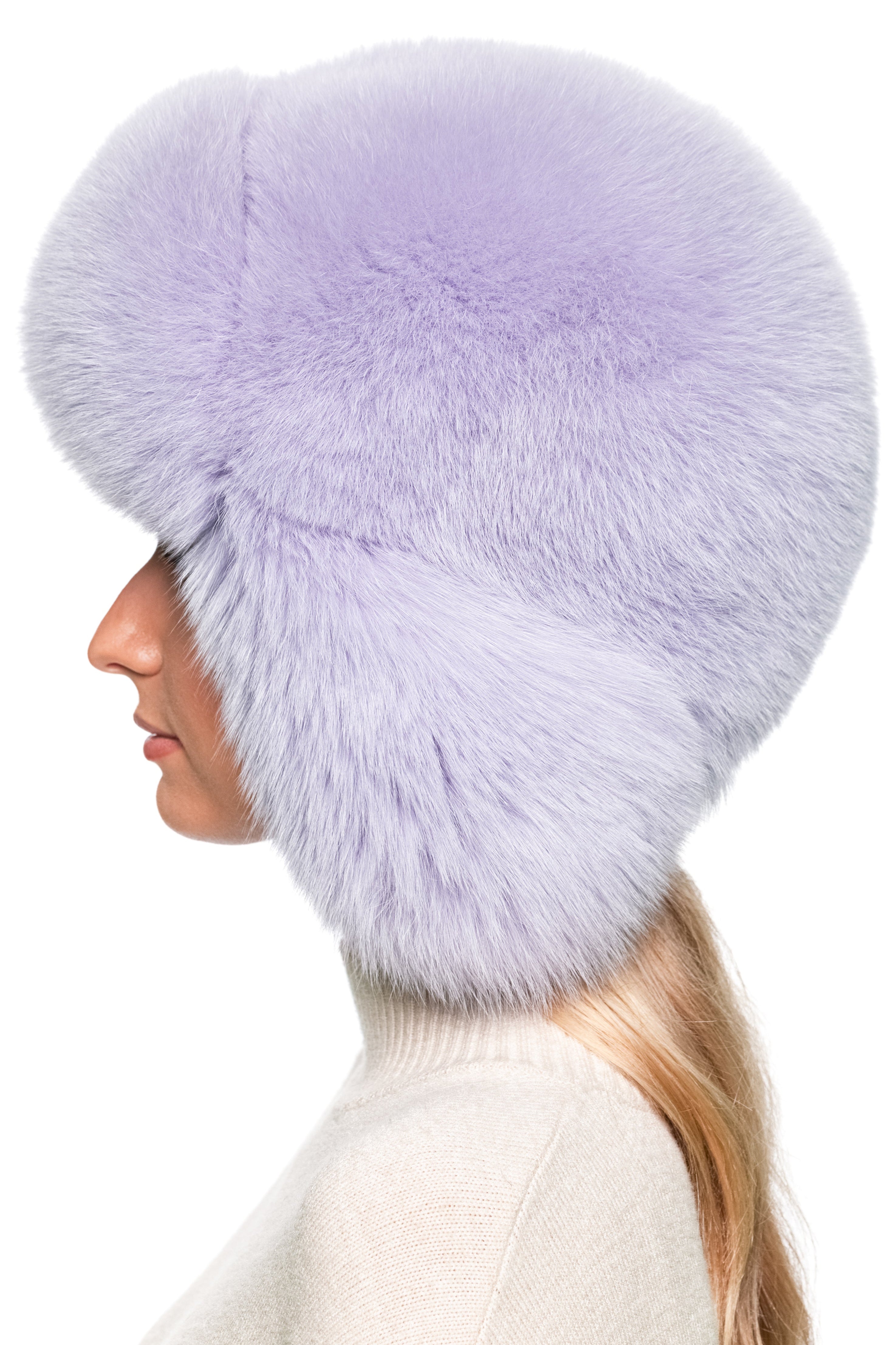 Fox And Astrakhan Fur Ushanka Hat Handmade By FurbySD