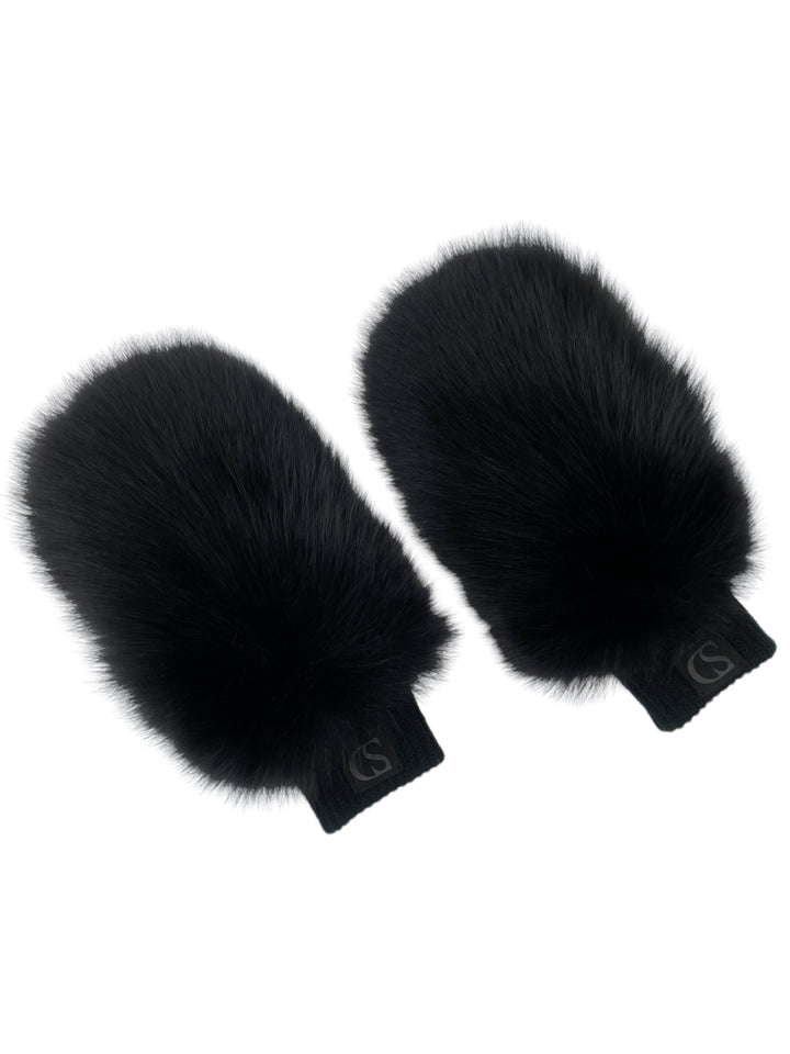 Warm And Cosy Fur Mittens for Adults
