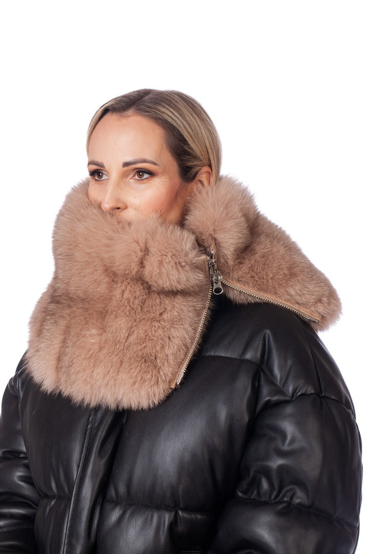 Warm Winter Fox Fur Collar By FurbySD