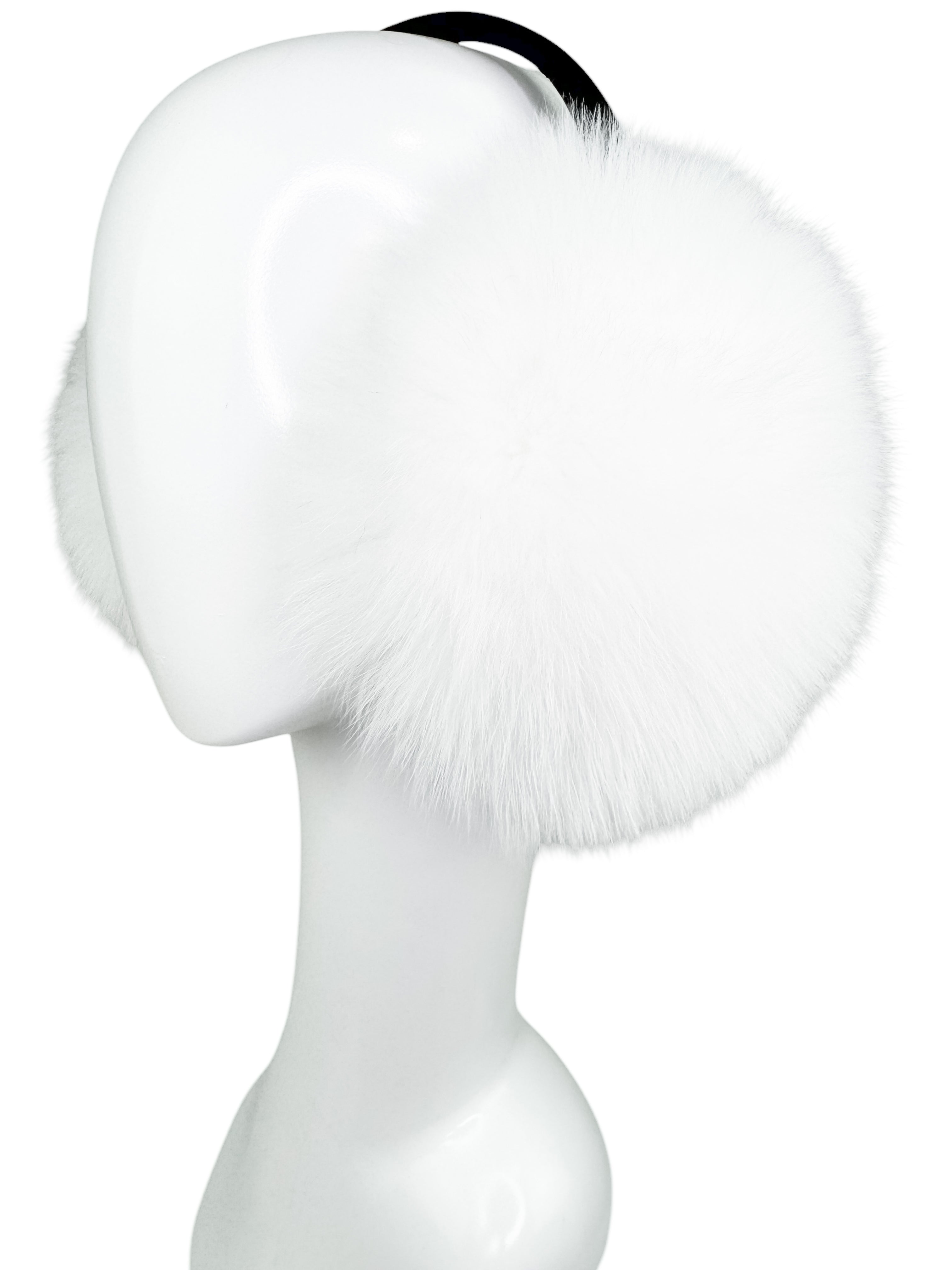 Chinchilla Fur Earmuffs Accessory From FurbySD.