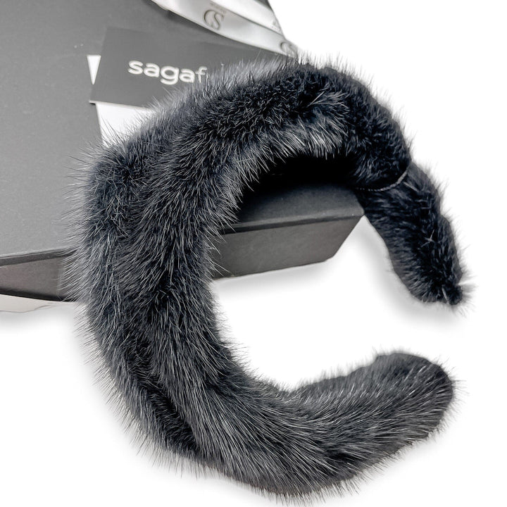 Luxurious Mink Fur Hairband