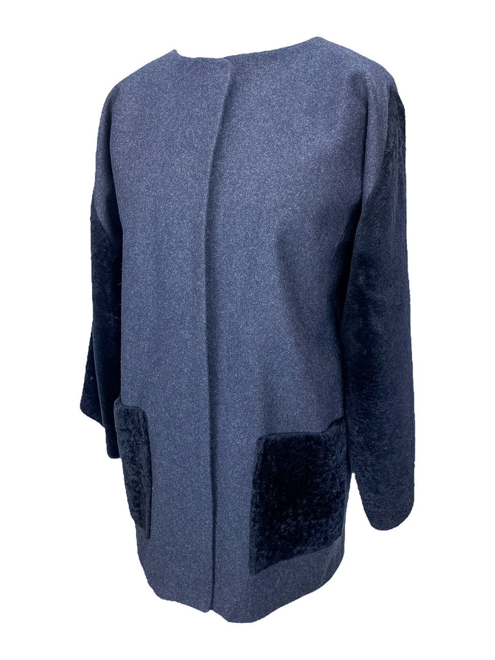 Elegant Shearling Coat