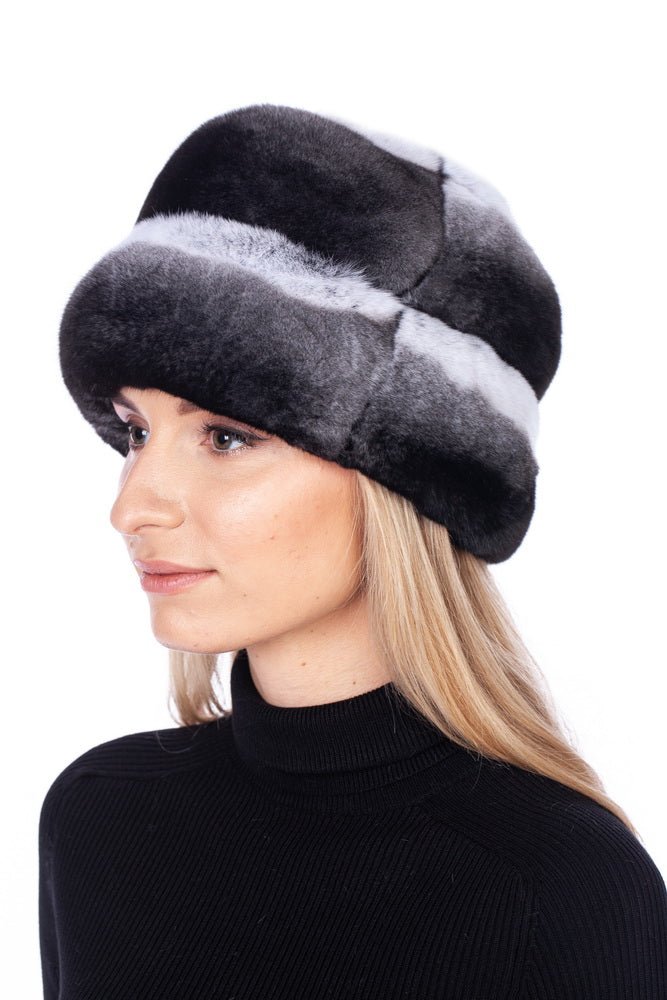 Winter Chinchilla Fur Hat