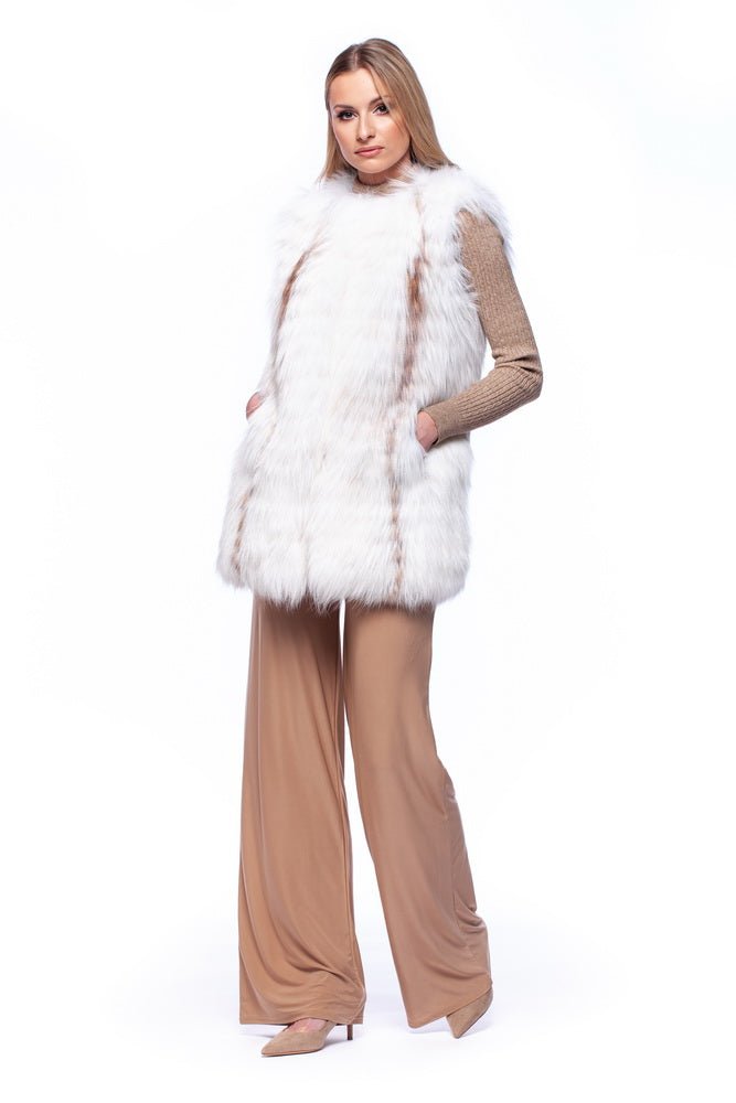 Real Fox Fur Vest By FurbySD